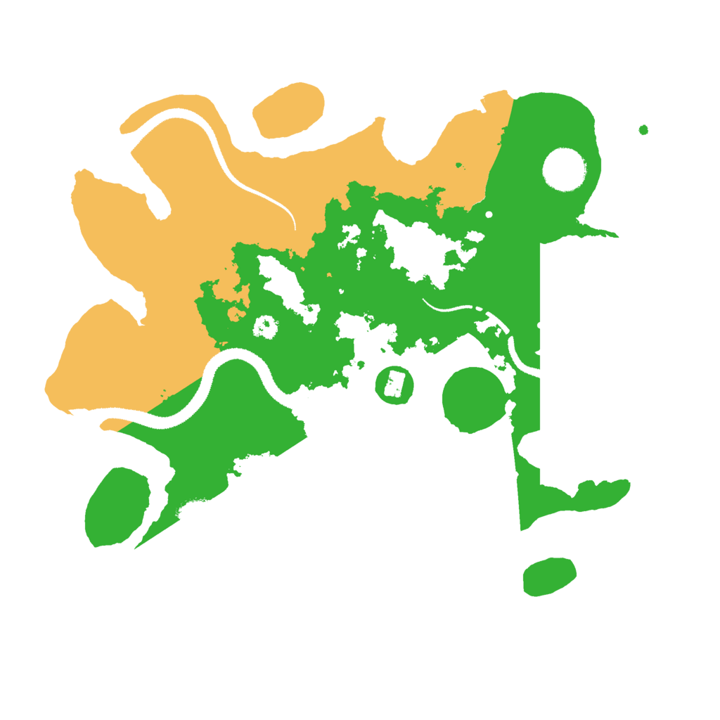 Biome Rust Map: Procedural Map, Size: 3000, Seed: 7924