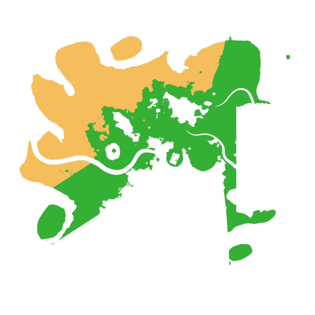 Biome Rust Map: Procedural Map, Size: 3000, Seed: 7924