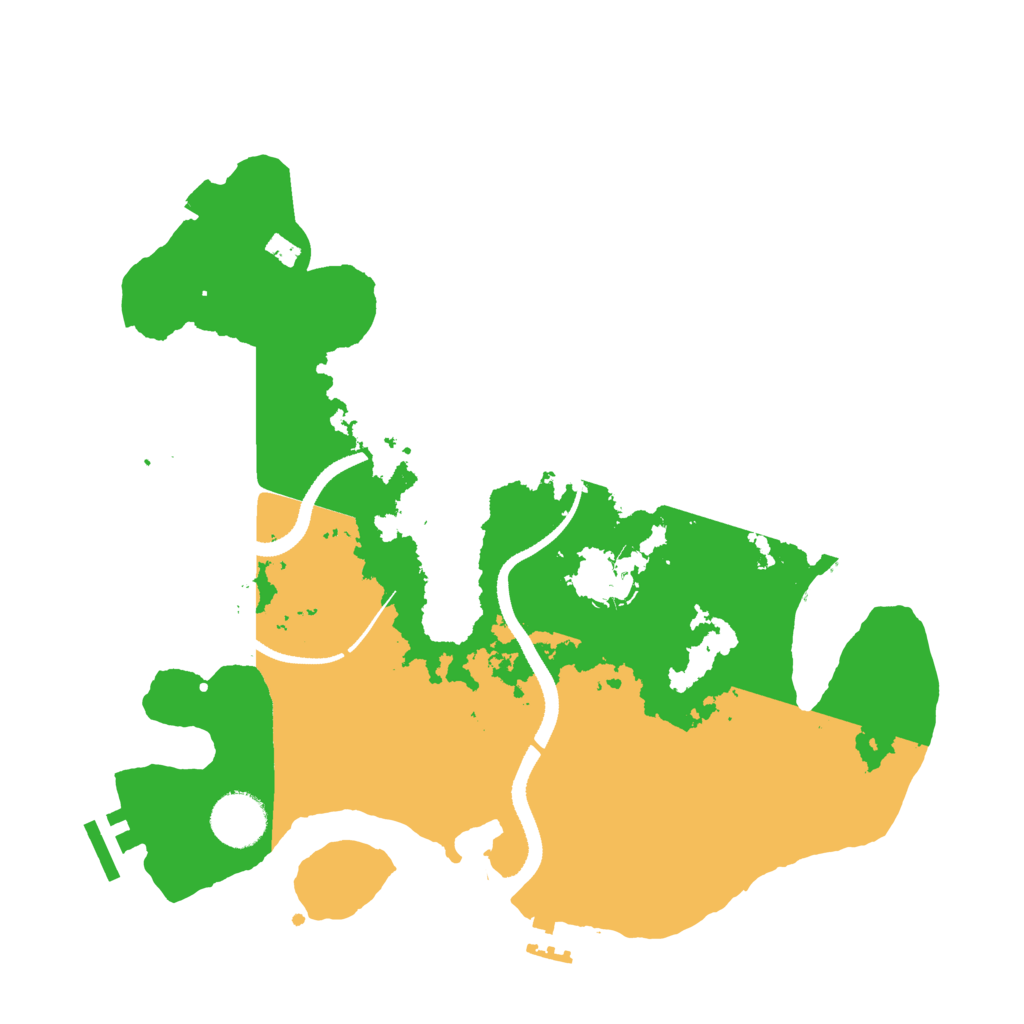 Biome Rust Map: Procedural Map, Size: 3303, Seed: 13825