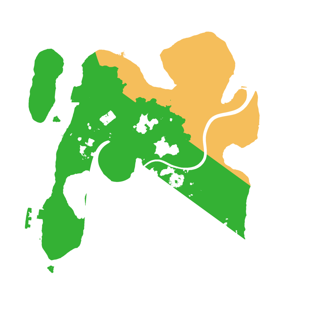 Biome Rust Map: Procedural Map, Size: 2250, Seed: 2847816