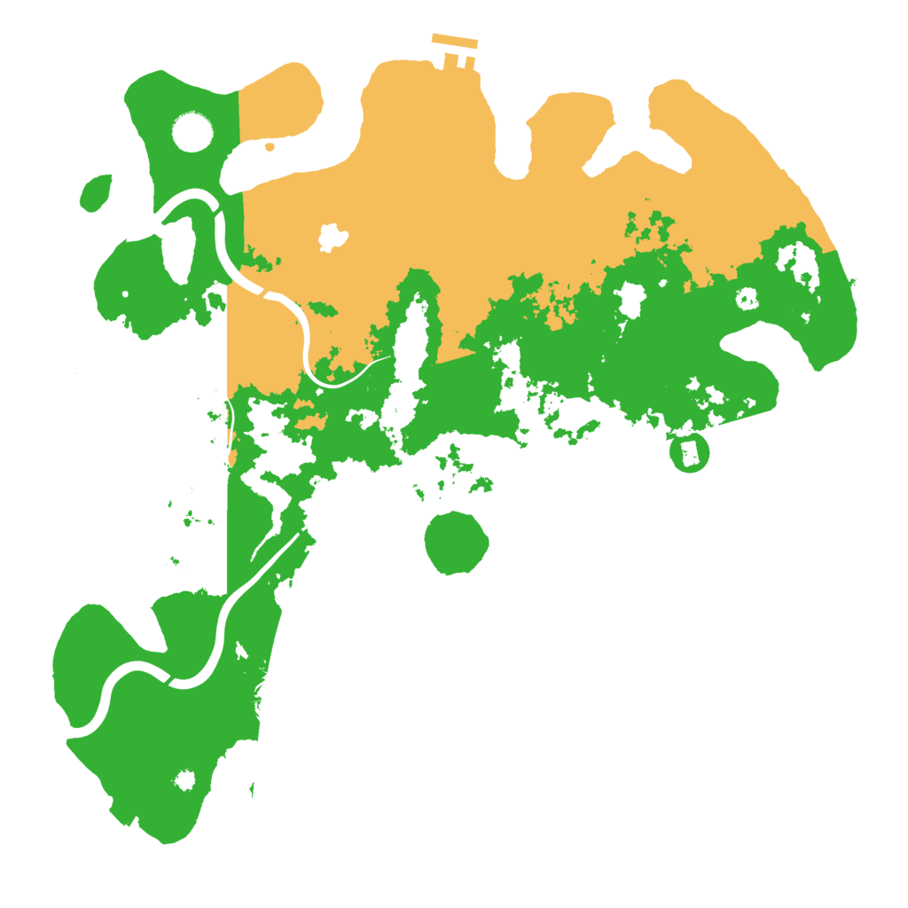 Biome Rust Map: Procedural Map, Size: 4000, Seed: 286062893