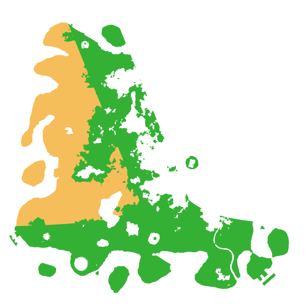 Biome Rust Map: Procedural Map, Size: 4000, Seed: 73459874