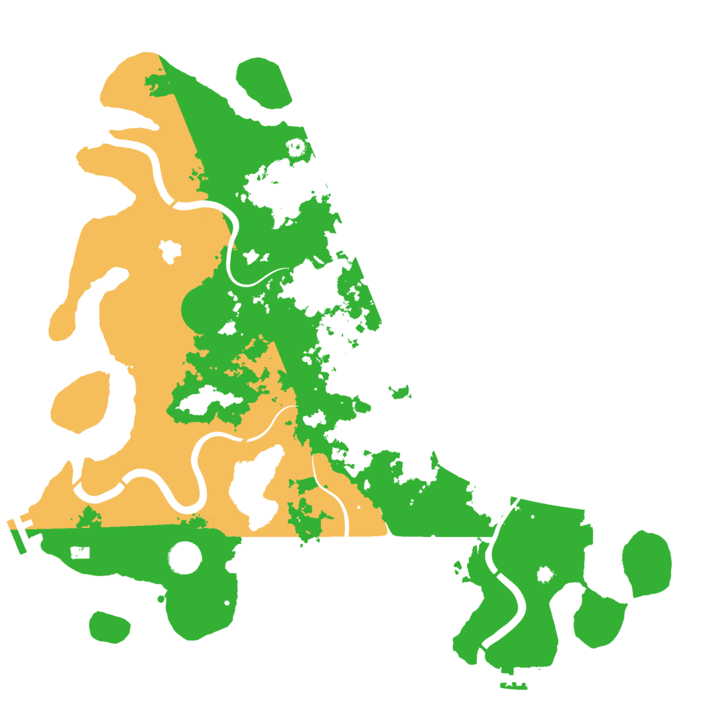 Biome Rust Map: Procedural Map, Size: 4000, Seed: 73459874