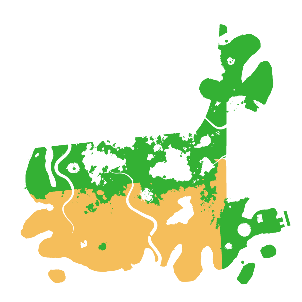 Biome Rust Map: Procedural Map, Size: 4000, Seed: 5737