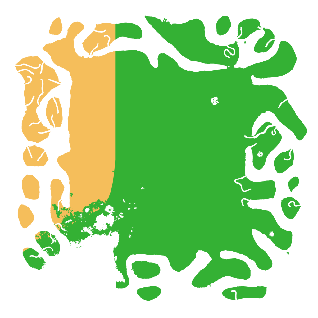 Biome Rust Map: Procedural Map, Size: 6000, Seed: 2044471215