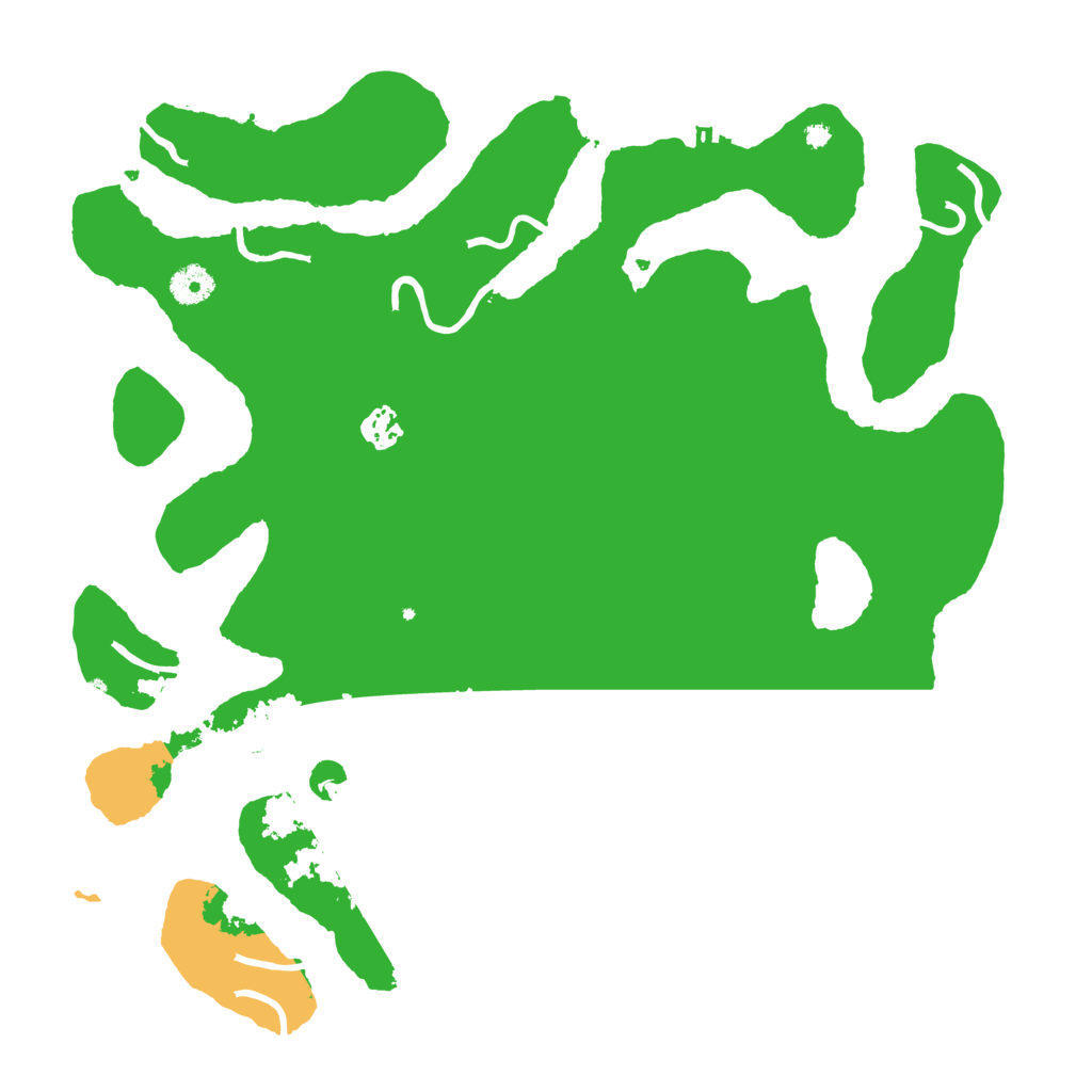 Biome Rust Map: Procedural Map, Size: 4000, Seed: 5740