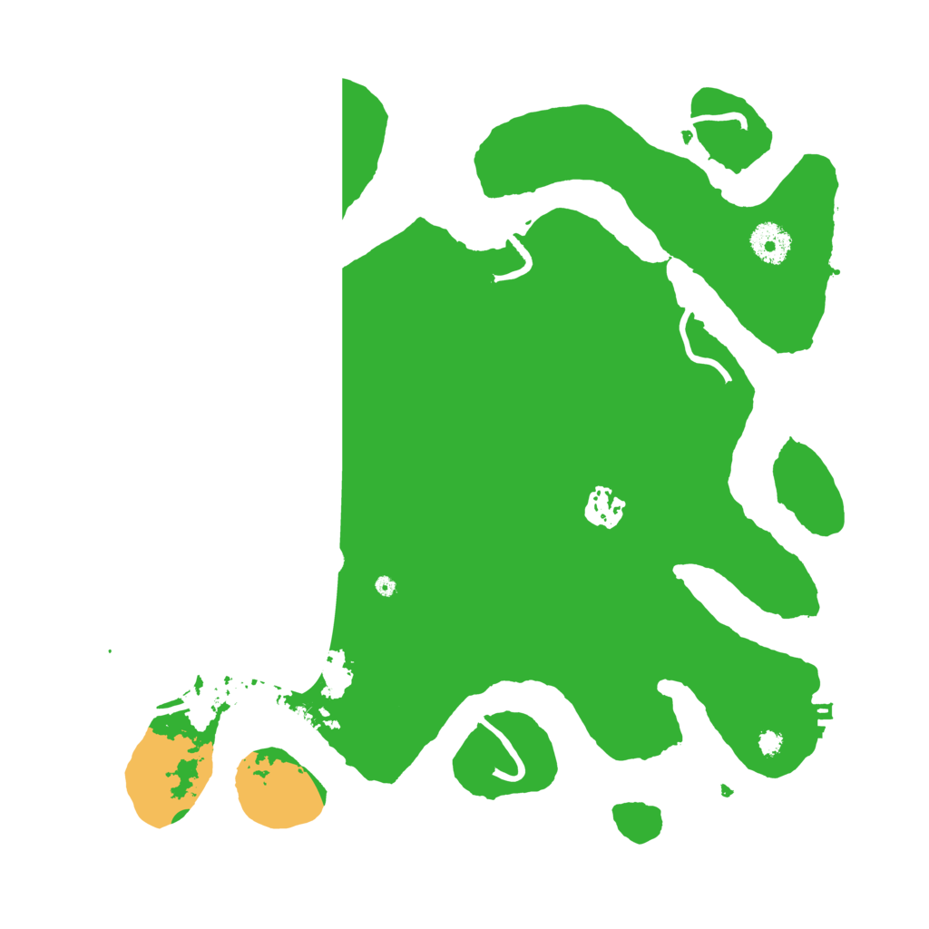 Biome Rust Map: Procedural Map, Size: 3500, Seed: 1020734626