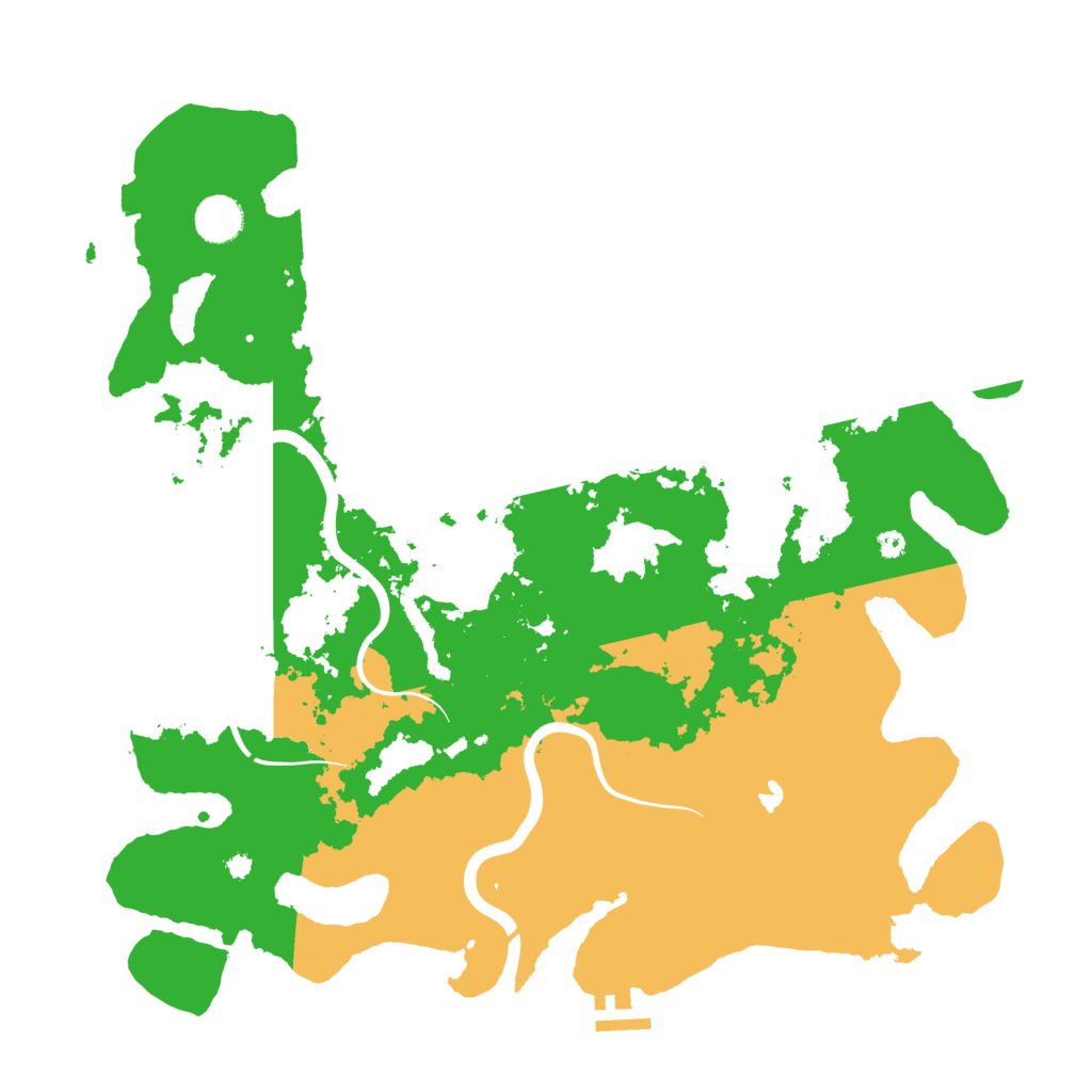 Biome Rust Map: Procedural Map, Size: 4000, Seed: 814908