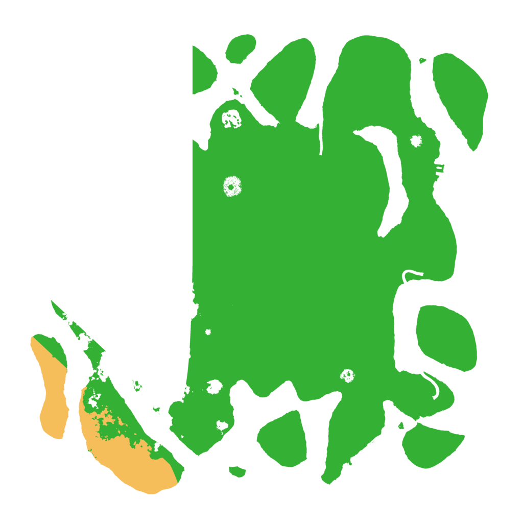 Biome Rust Map: Procedural Map, Size: 4000, Seed: 911295476