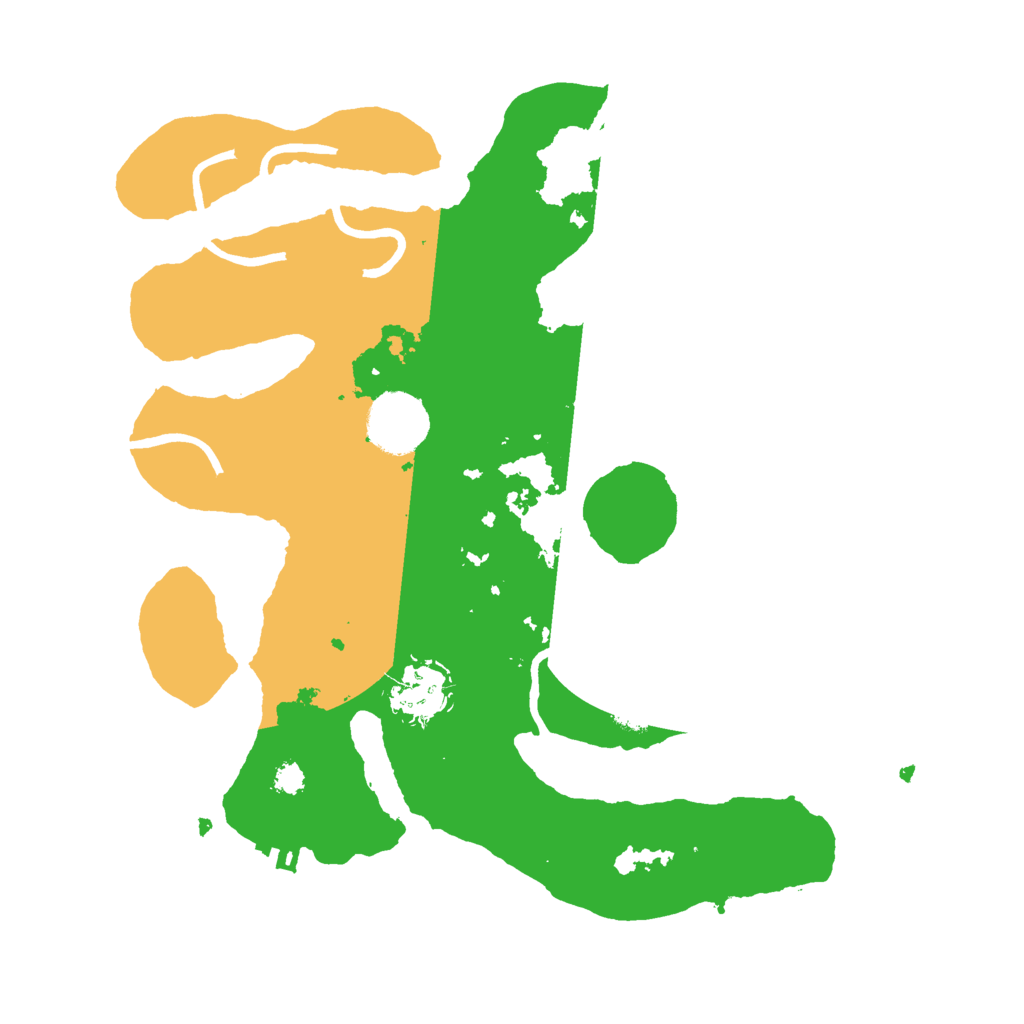 Biome Rust Map: Procedural Map, Size: 3000, Seed: 2423391