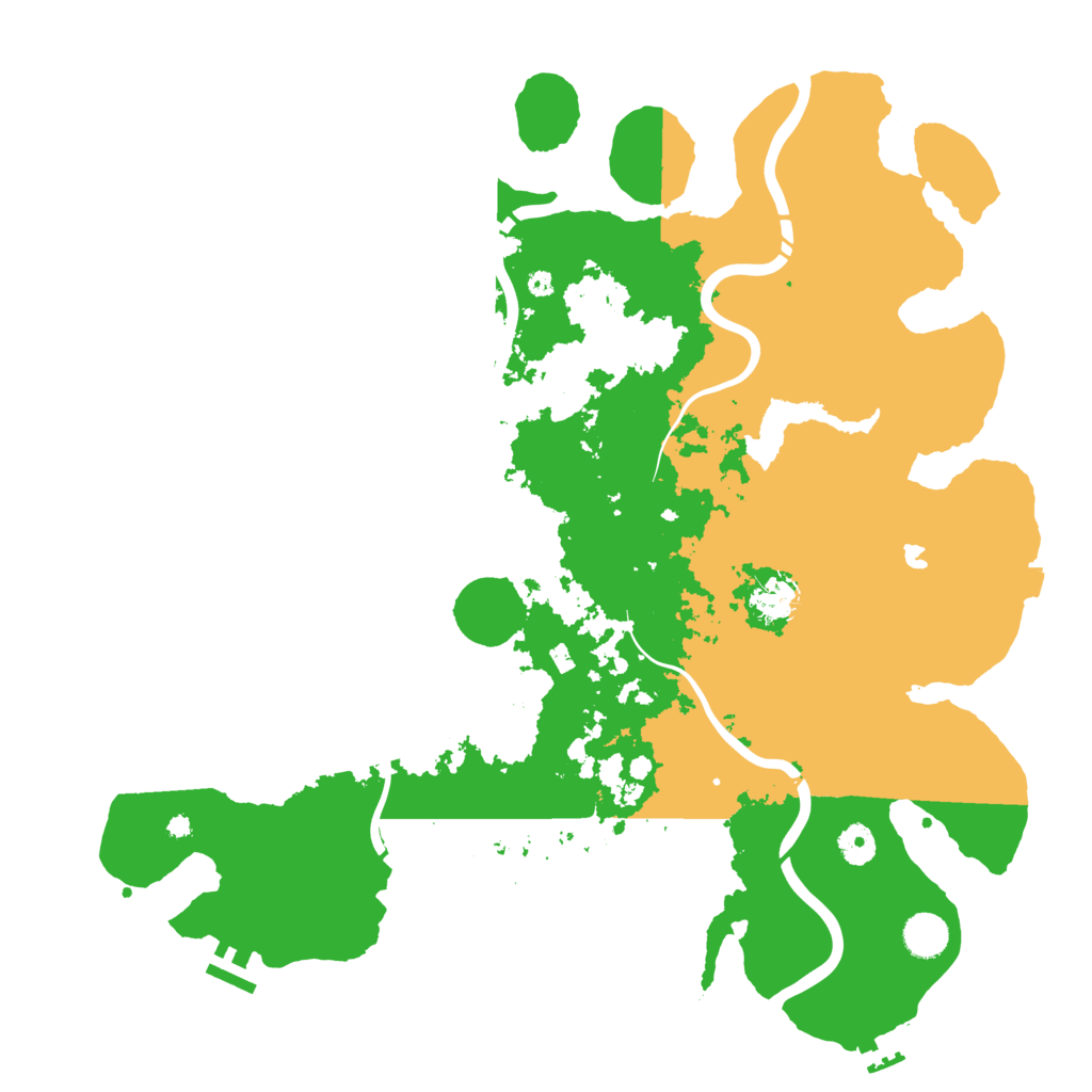 Biome Rust Map: Procedural Map, Size: 4250, Seed: 755028