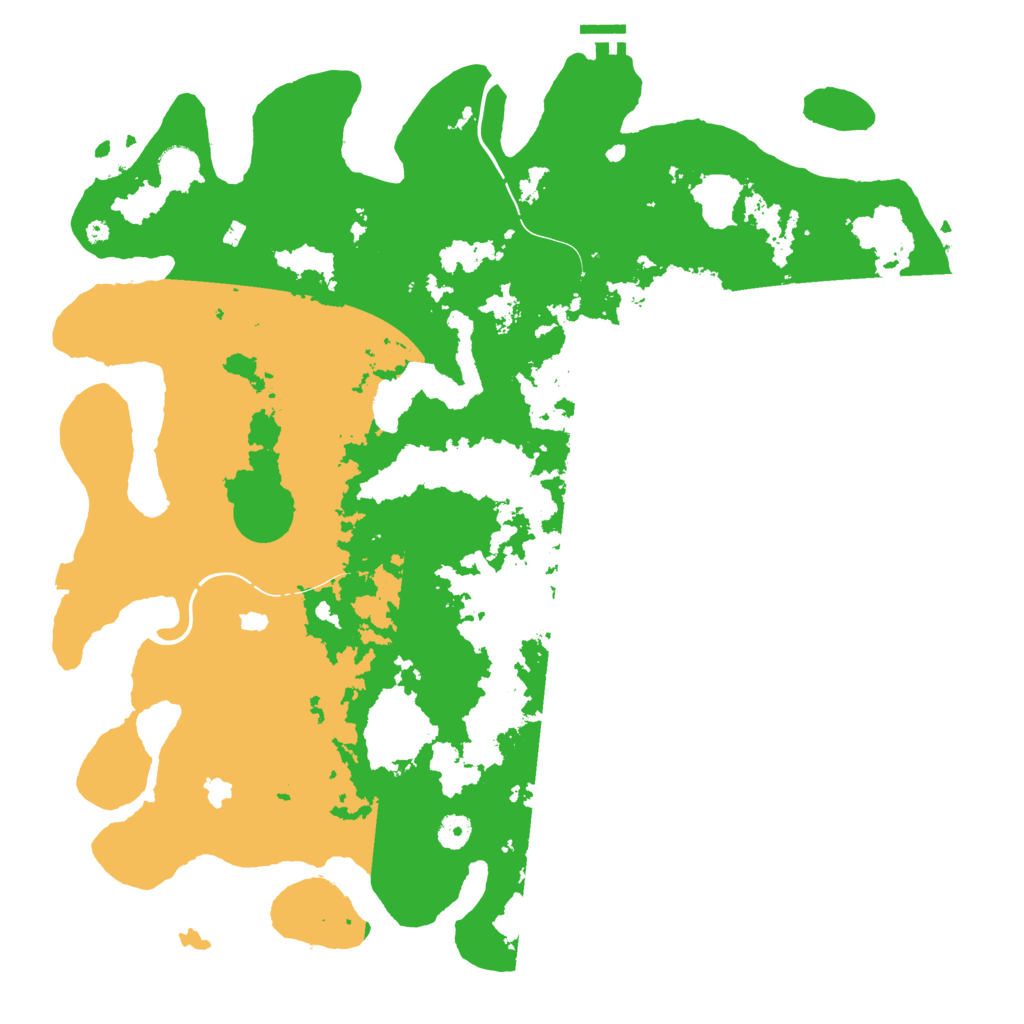 Biome Rust Map: Procedural Map, Size: 4500, Seed: 804306886