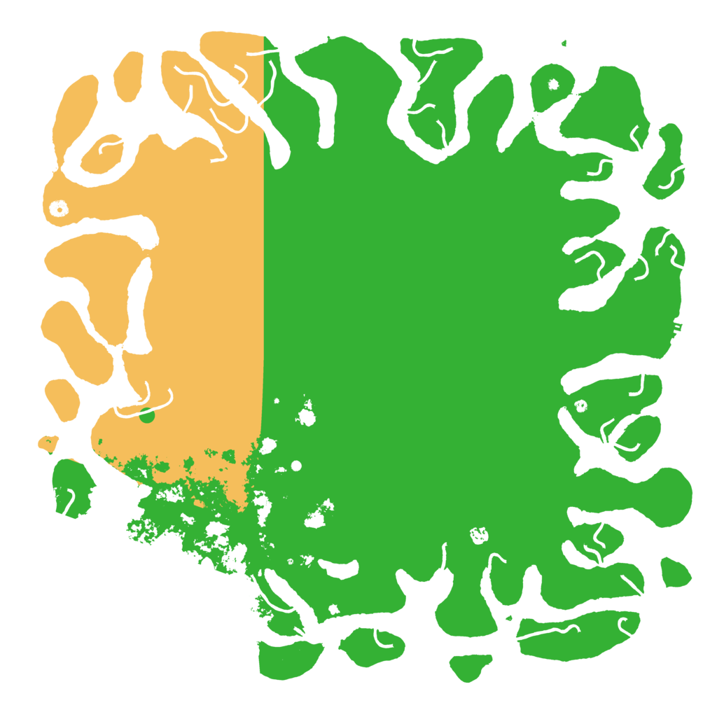 Biome Rust Map: Procedural Map, Size: 6000, Seed: 5475133