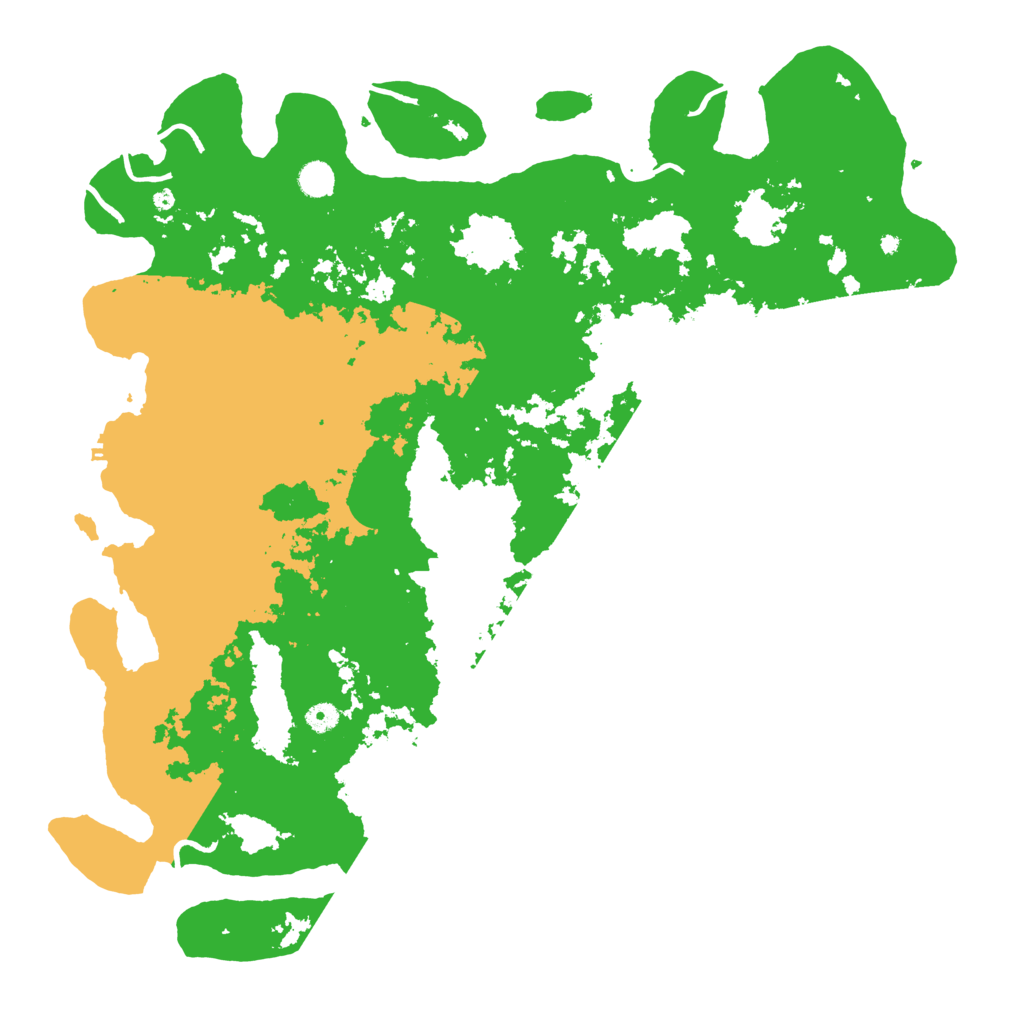 Biome Rust Map: Procedural Map, Size: 5000, Seed: 19