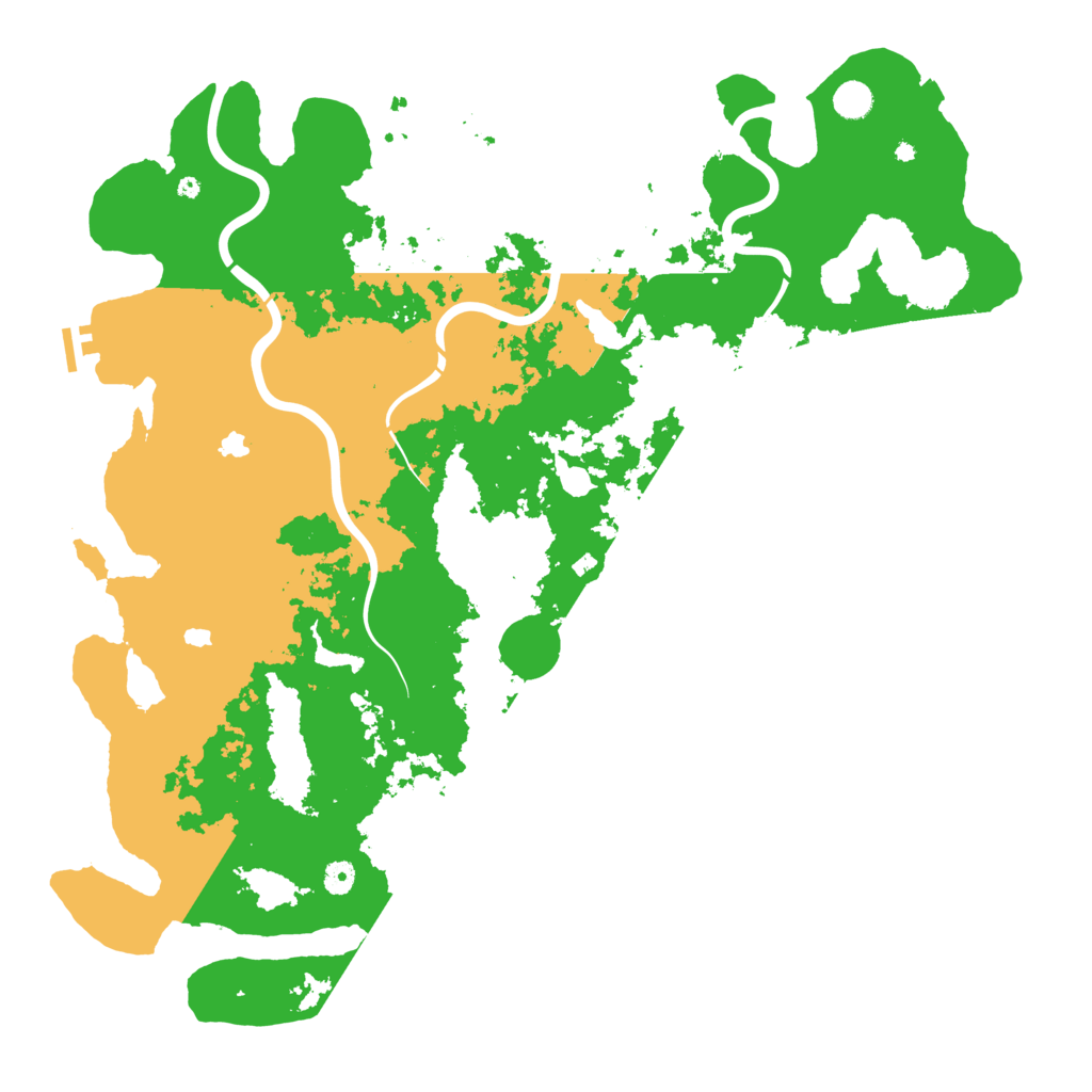 Biome Rust Map: Procedural Map, Size: 5000, Seed: 19
