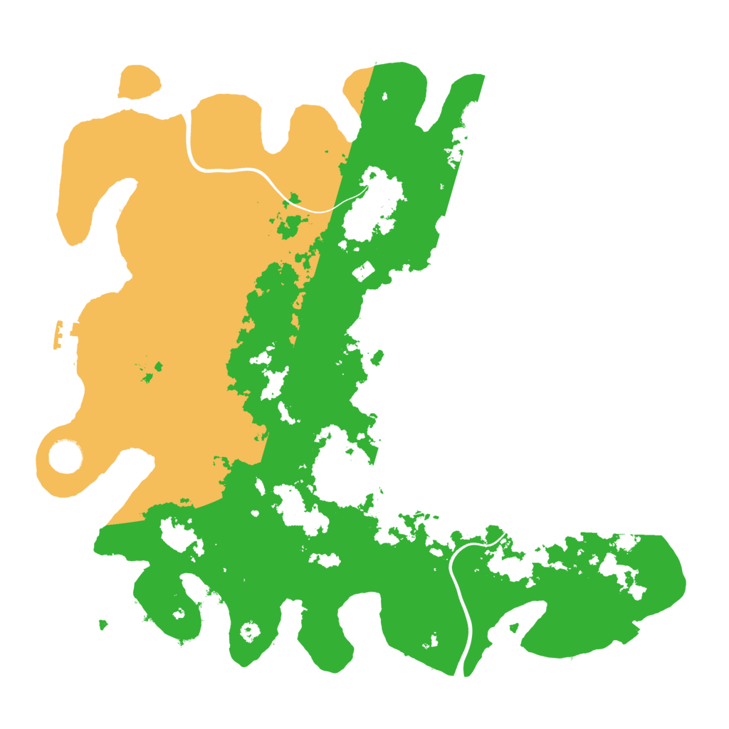 Biome Rust Map: Procedural Map, Size: 3800, Seed: 2108226018