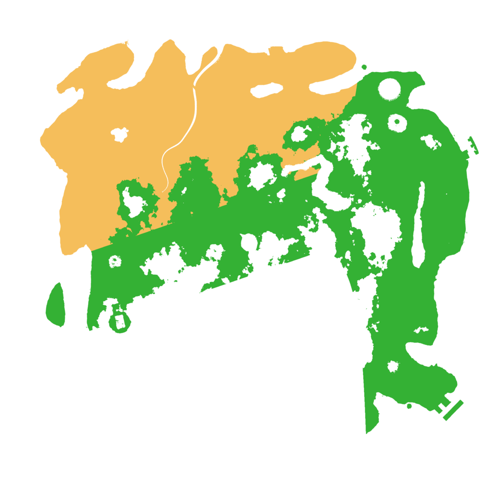 Biome Rust Map: Procedural Map, Size: 4000, Seed: 9513