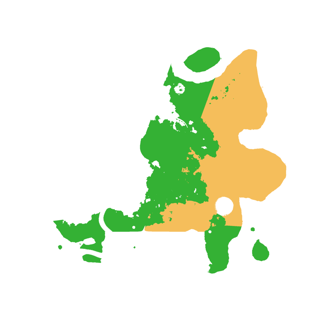 Biome Rust Map: Procedural Map, Size: 3001, Seed: 2662
