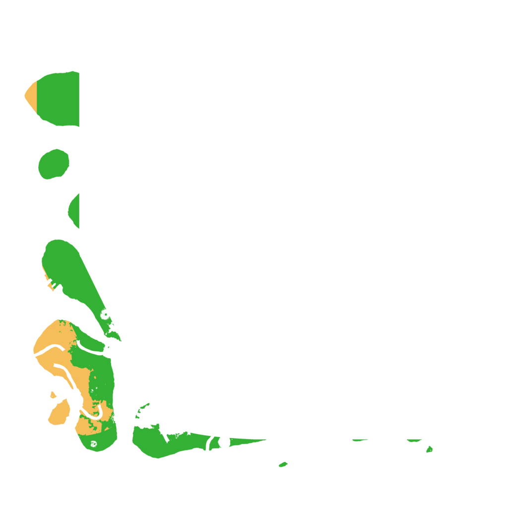 Biome Rust Map: Procedural Map, Size: 3900, Seed: 123456784