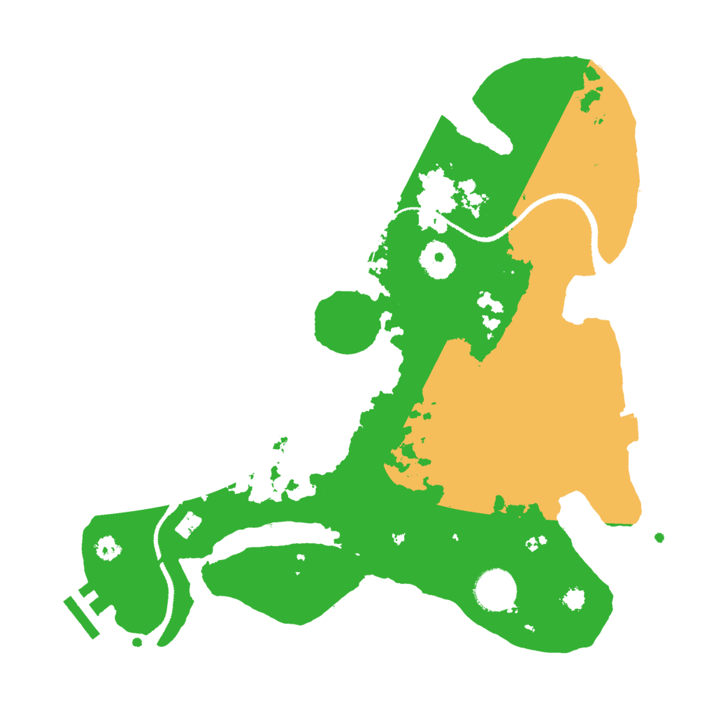 Biome Rust Map: Procedural Map, Size: 3000, Seed: 302231