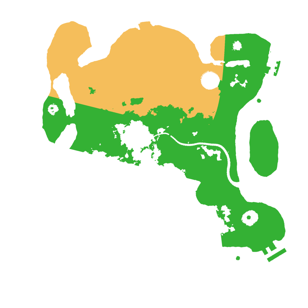 Biome Rust Map: Procedural Map, Size: 3000, Seed: 1953254827