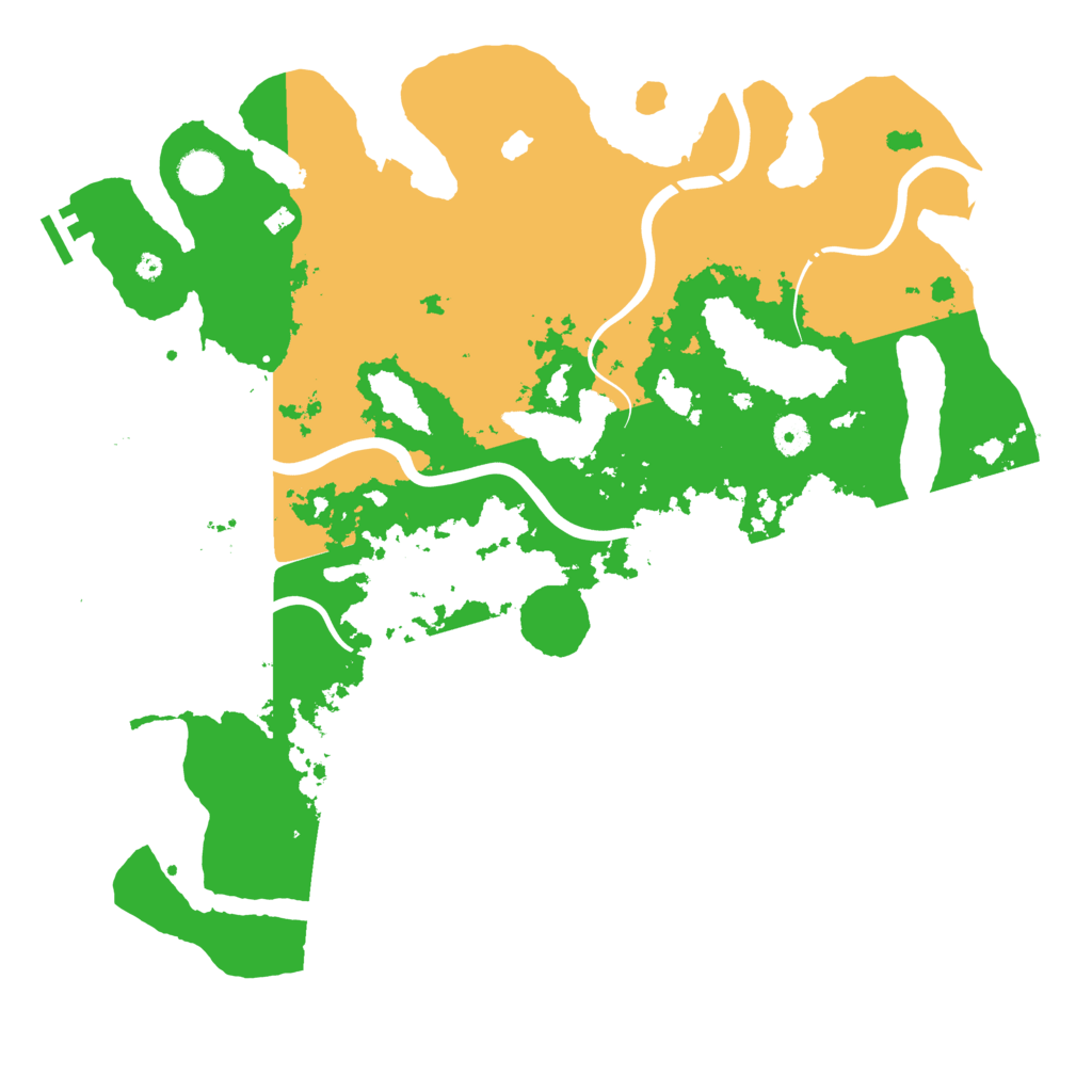 Biome Rust Map: Procedural Map, Size: 4250, Seed: 3344