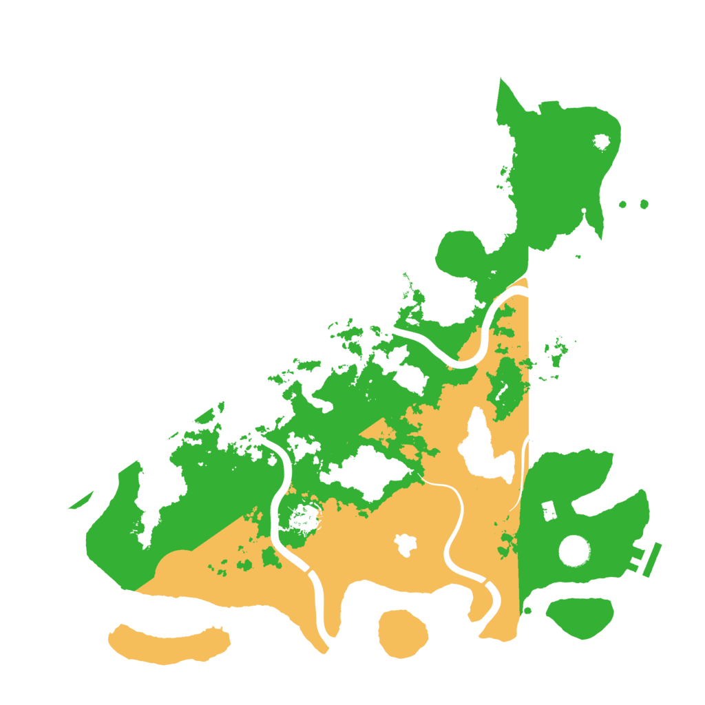 Biome Rust Map: Procedural Map, Size: 4000, Seed: 992194865