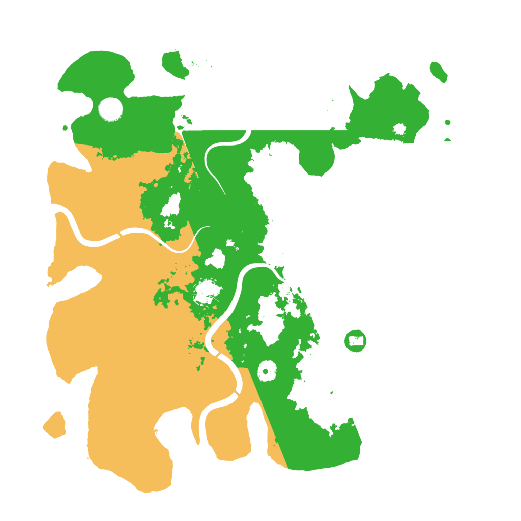 Biome Rust Map: Procedural Map, Size: 3850, Seed: 872172727