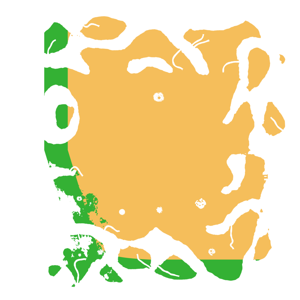 Biome Rust Map: Procedural Map, Size: 4500, Seed: 1722594357