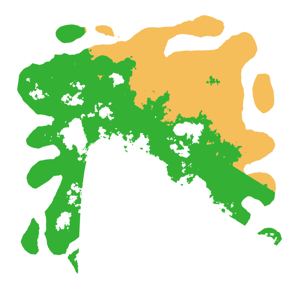 Biome Rust Map: Barren, Size: 4000, Seed: 2042