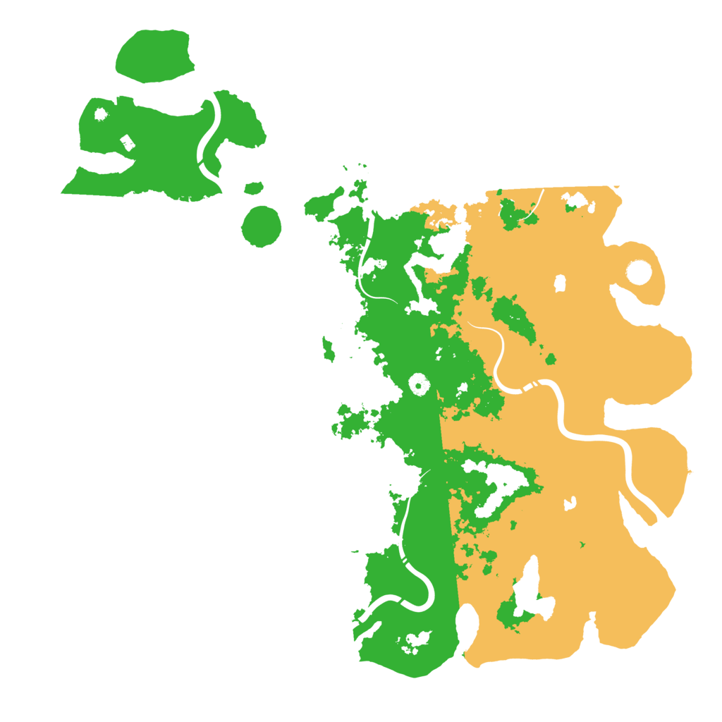 Biome Rust Map: Procedural Map, Size: 5050, Seed: 1924359698