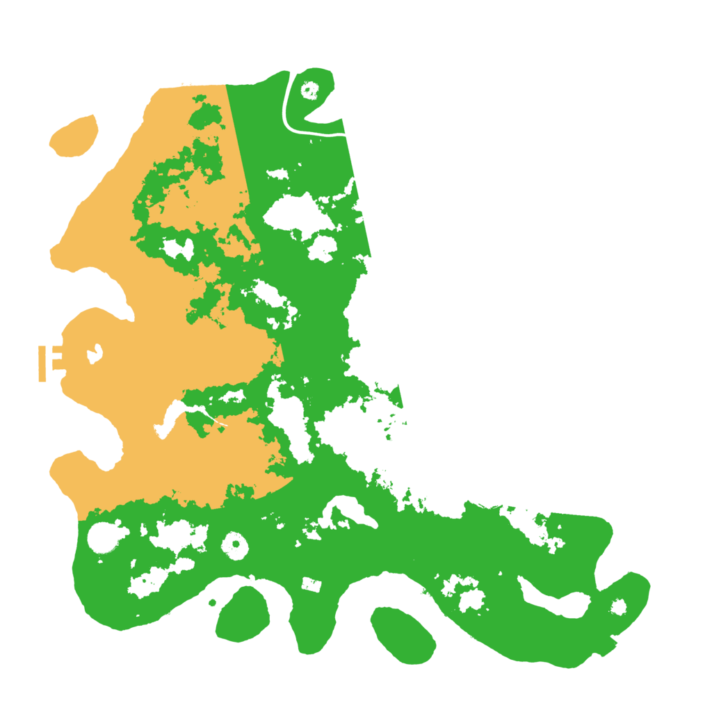 Biome Rust Map: Procedural Map, Size: 4000, Seed: 62485