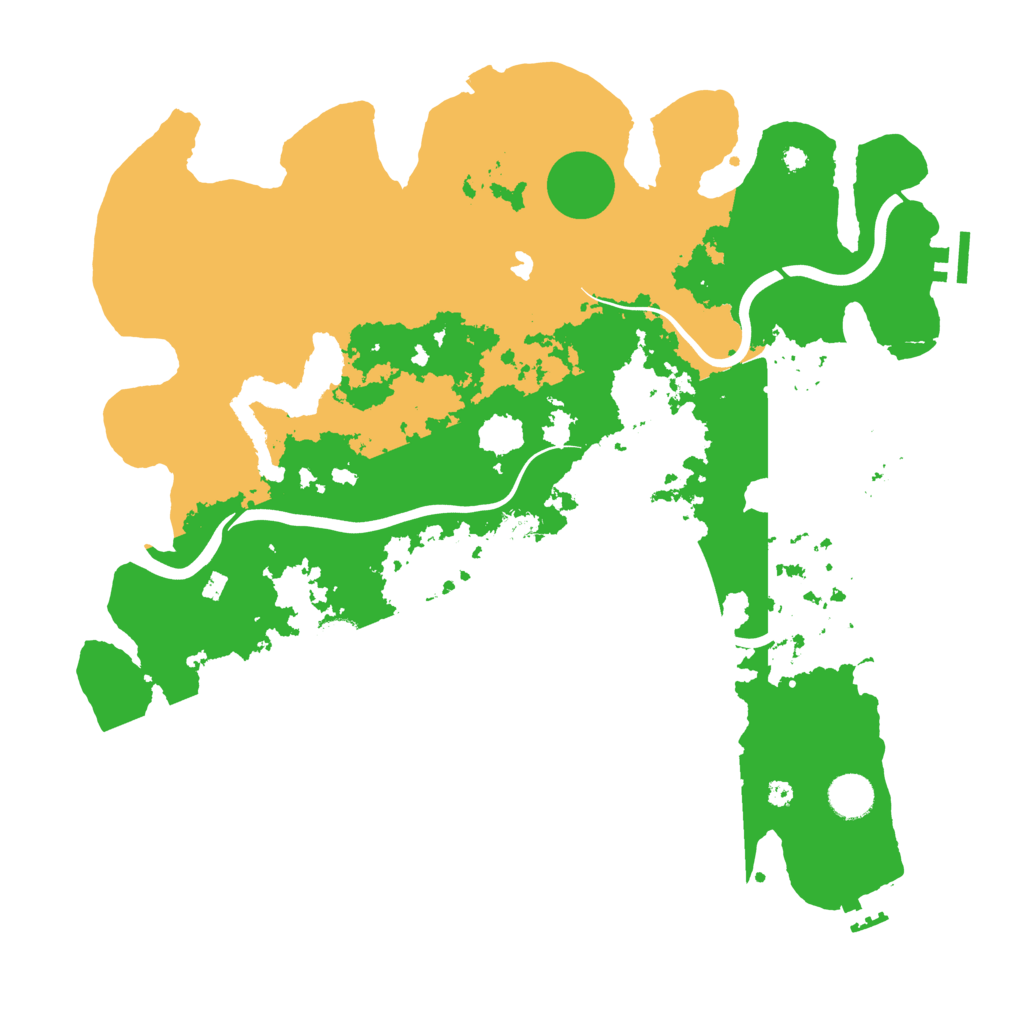 Biome Rust Map: Procedural Map, Size: 4000, Seed: 2828520