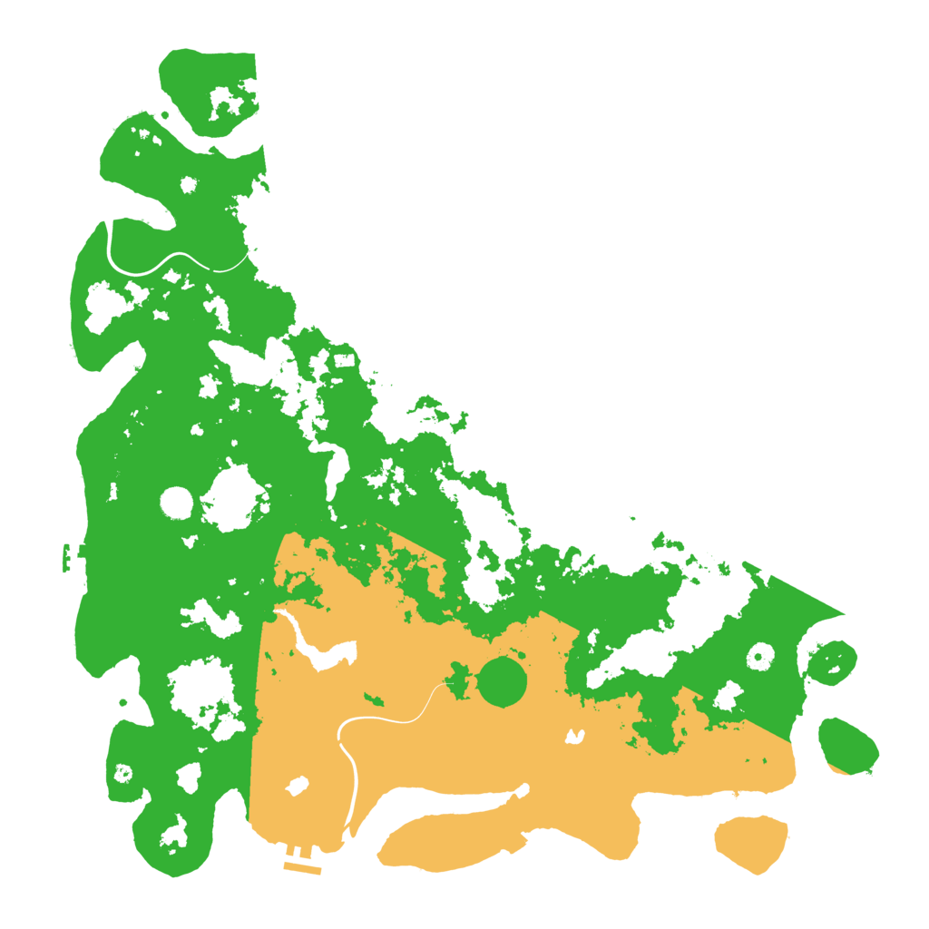 Biome Rust Map: Procedural Map, Size: 5000, Seed: 8502