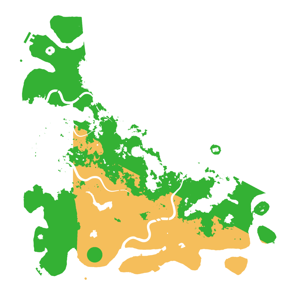 Biome Rust Map: Procedural Map, Size: 5000, Seed: 8502