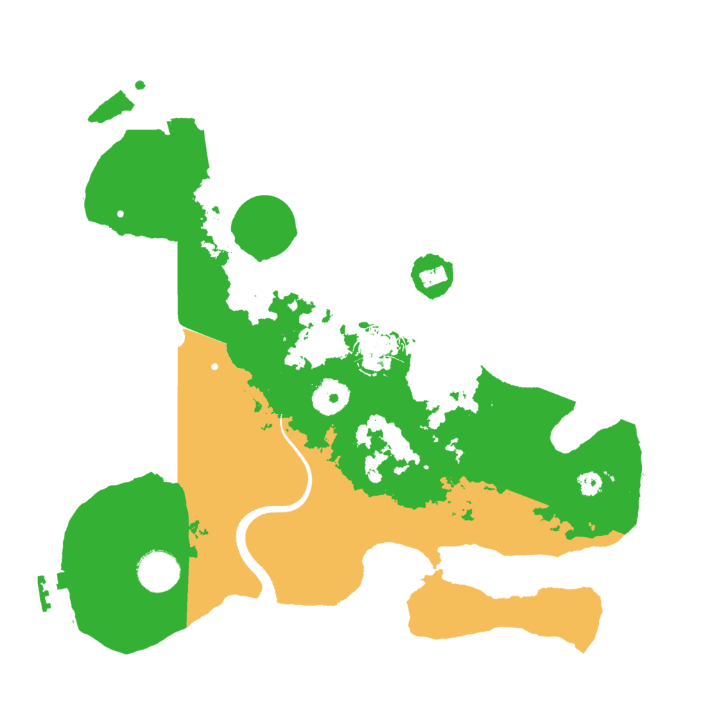 Biome Rust Map: Procedural Map, Size: 3000, Seed: 704302