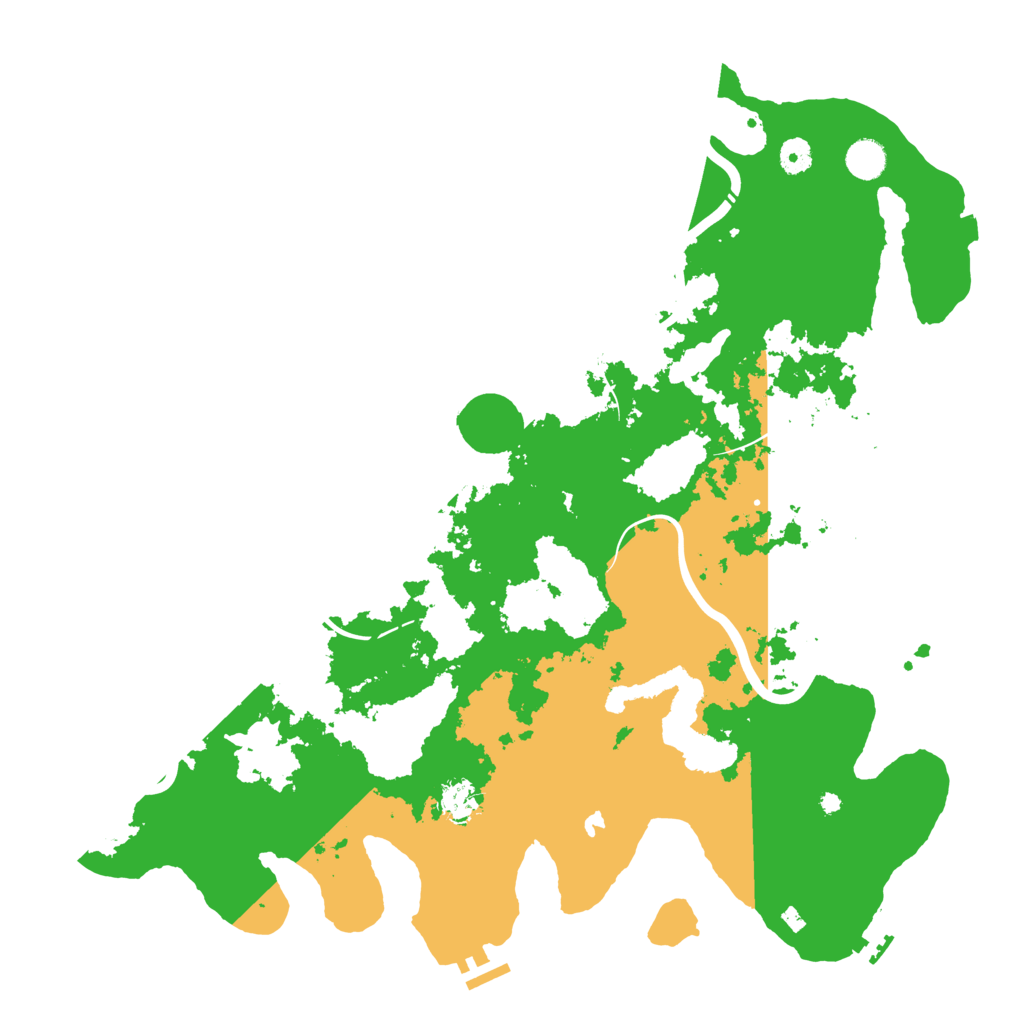 Biome Rust Map: Procedural Map, Size: 4500, Seed: 667086432