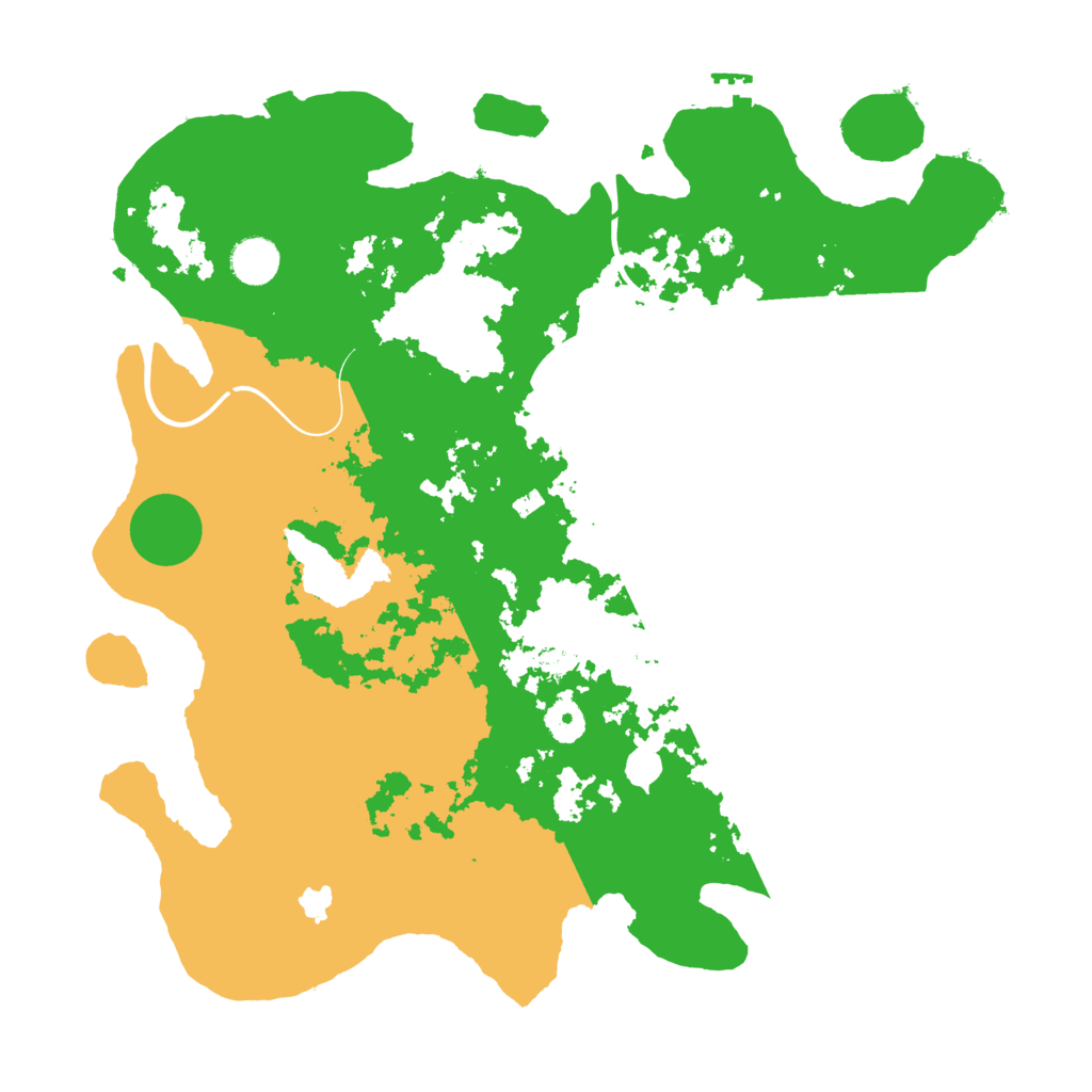 Biome Rust Map: Procedural Map, Size: 4000, Seed: 7293637