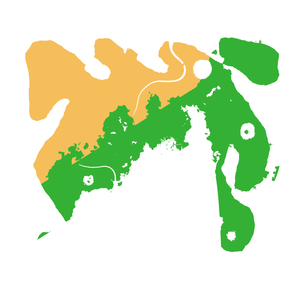 Biome Rust Map: Procedural Map, Size: 2900, Seed: 56