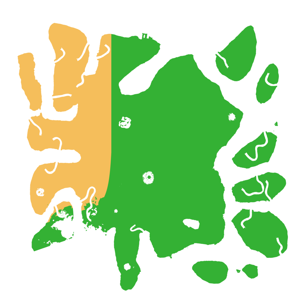 Biome Rust Map: Procedural Map, Size: 3800, Seed: 2000000