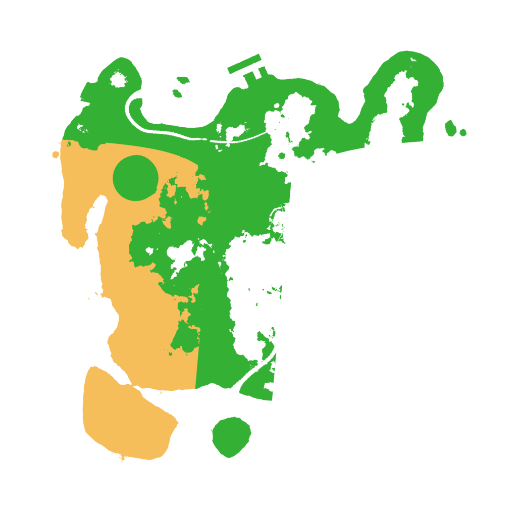 Biome Rust Map: Procedural Map, Size: 3000, Seed: 788722288