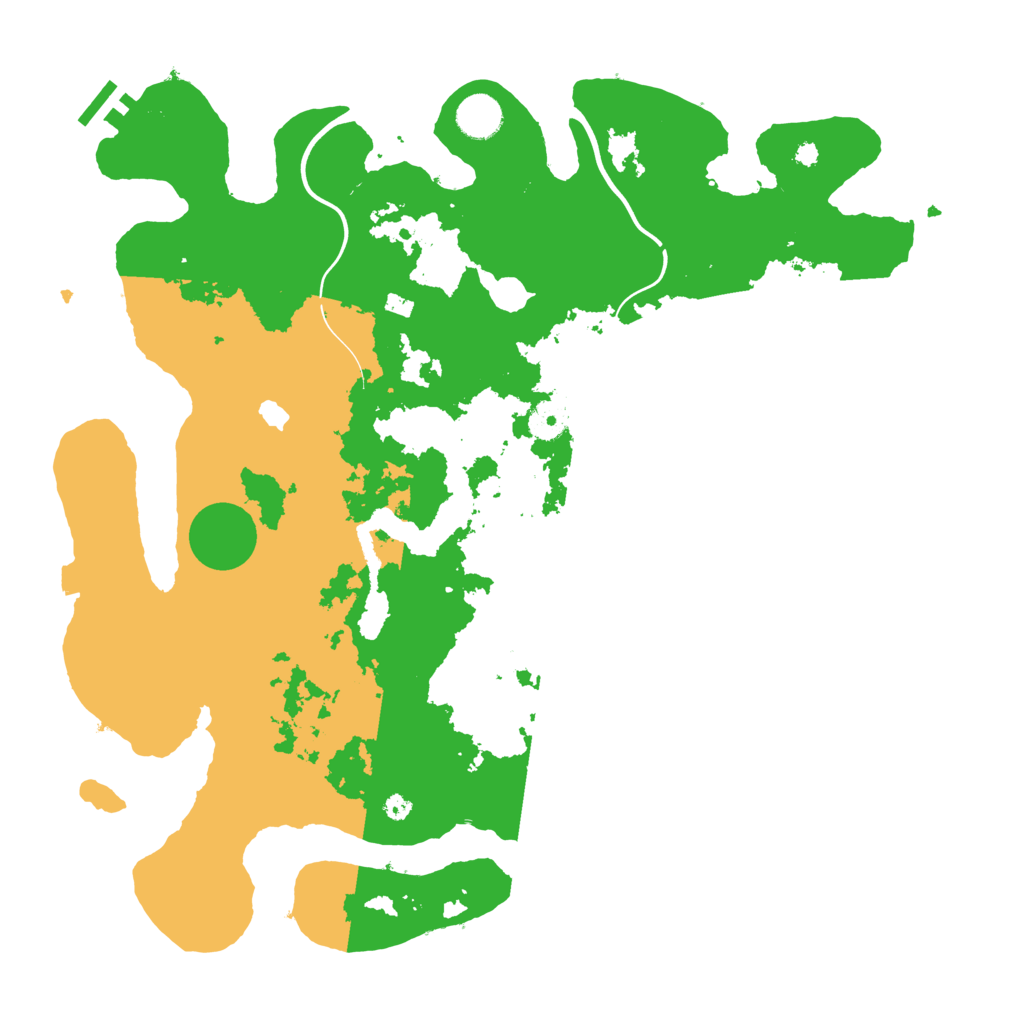 Biome Rust Map: Procedural Map, Size: 4000, Seed: 765156946
