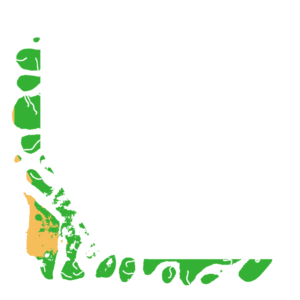 Biome Rust Map: Procedural Map, Size: 6000, Seed: 4164