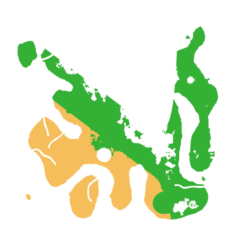 Biome Rust Map: Procedural Map, Size: 3000, Seed: 1322188475