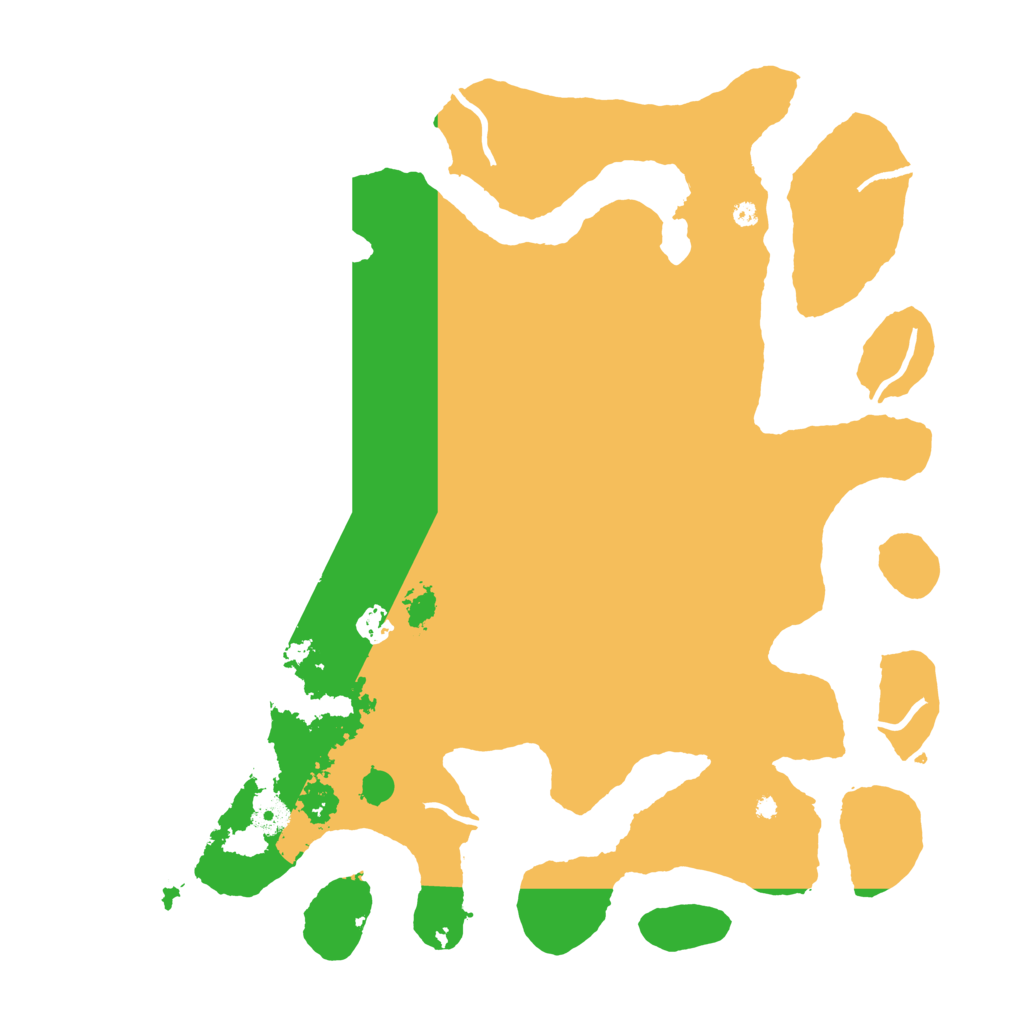 Biome Rust Map: Procedural Map, Size: 4250, Seed: 309526597