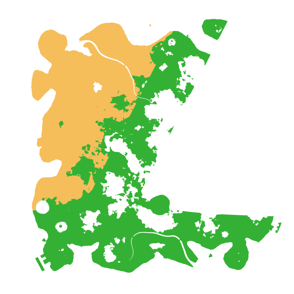 Biome Rust Map: Procedural Map, Size: 4000, Seed: 441618