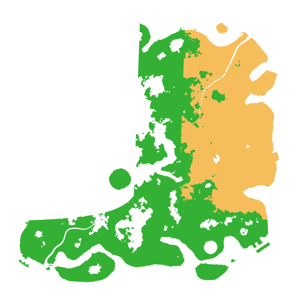 Biome Rust Map: Procedural Map, Size: 4000, Seed: 1704443659