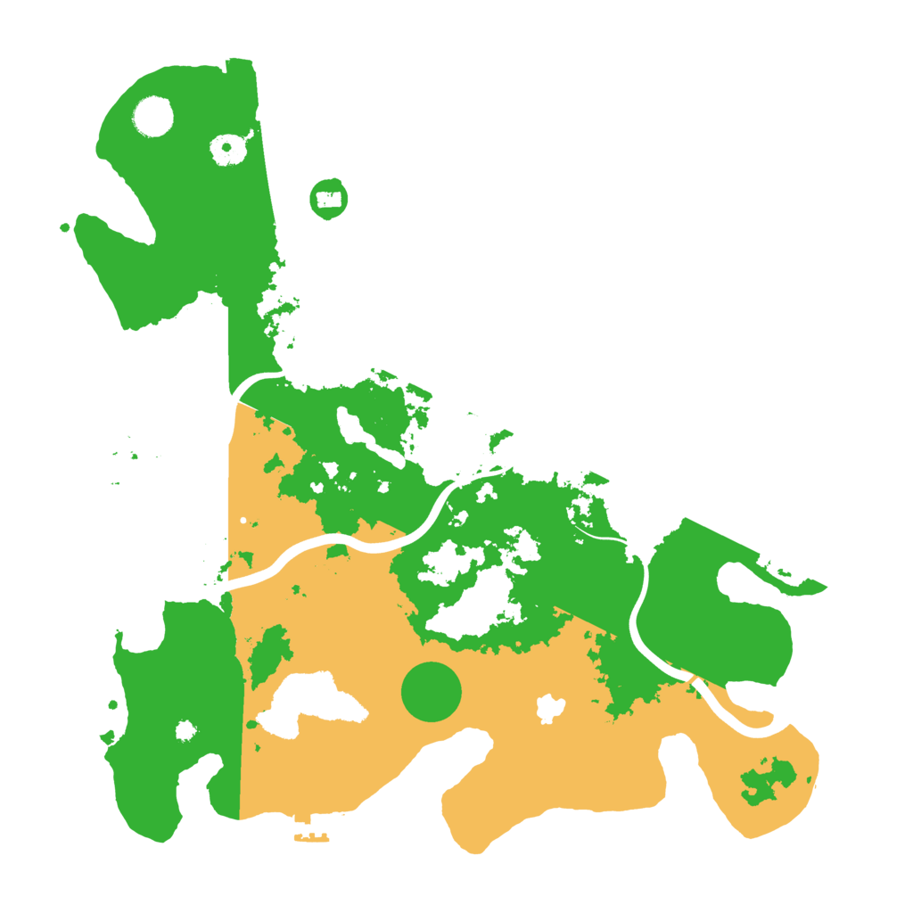 Biome Rust Map: Procedural Map, Size: 4000, Seed: 406543052