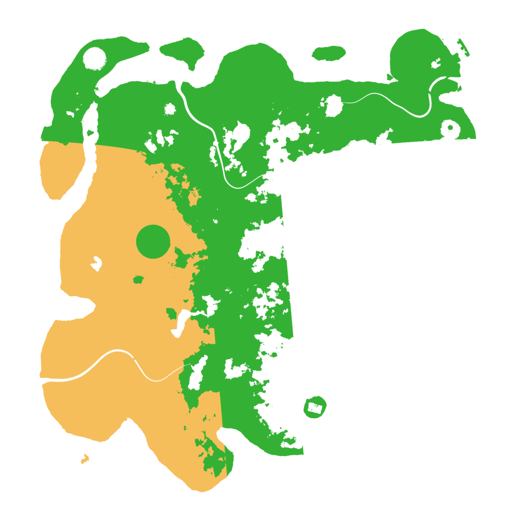 Biome Rust Map: Procedural Map, Size: 4050, Seed: 473559315