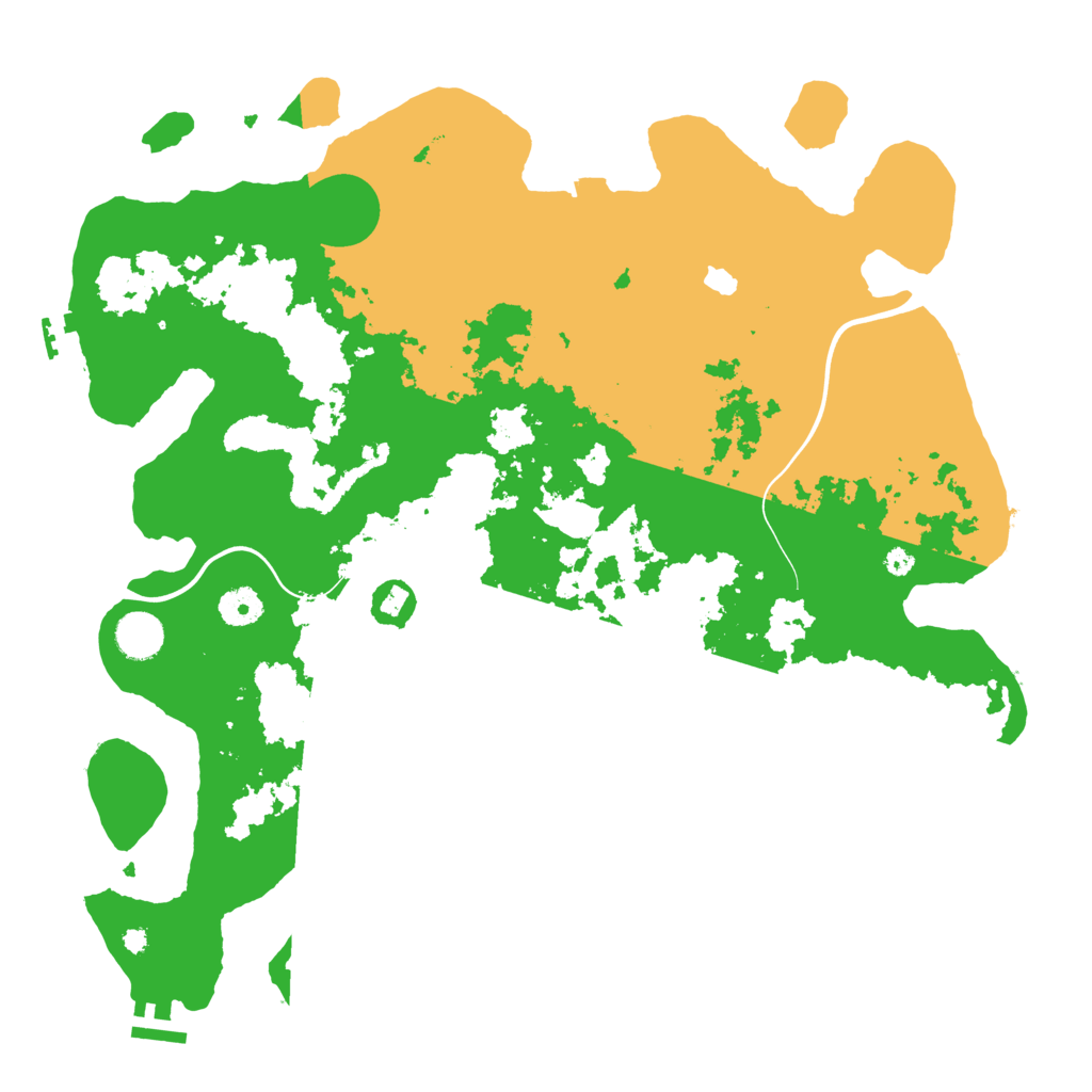 Biome Rust Map: Procedural Map, Size: 4000, Seed: 2124316093